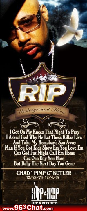 Pimp C of the long-running Texas hip-hop group UGK was found dead ...