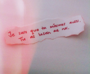 Carmen - Lana Del Rey “I know you love me too. You need me.”