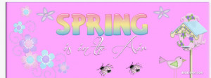 Spring is in the Air Facebook Cover