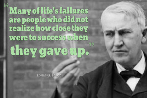 Thomas Edison Inspirational Quotes