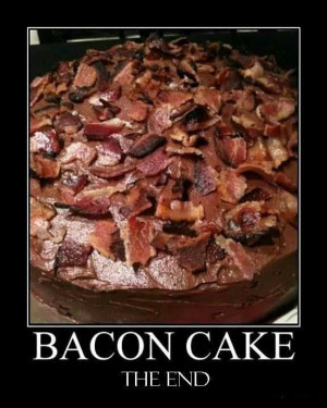 would totally taste this! I put syrup on my bacon. I can see how ...