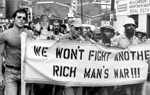 1971 anti Vietnam War protests.