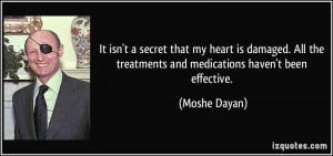It isn't a secret that my heart is damaged. All the treatments and ...