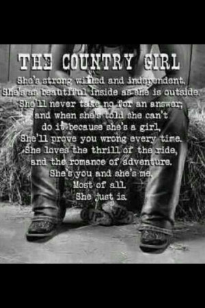 Country Girl Quotes | Country girl