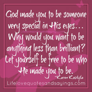 Enjoying Who God Created You to Be