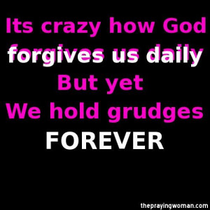 Holding grudges