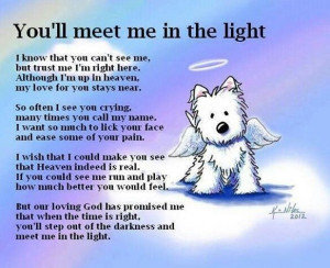 all dogs go to heaven quotes and Poem