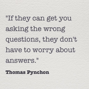 Thomas Pynchon.