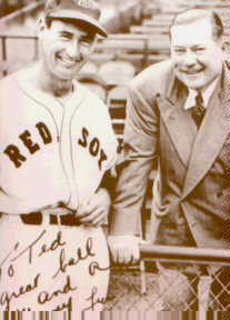 Old Baseball Players - Ted Williams Photo