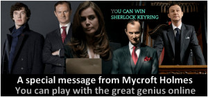SPECIAL MESSAGE FROM MYCROFT HOLMES