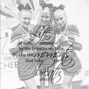 cheerleading quote | Tumblr