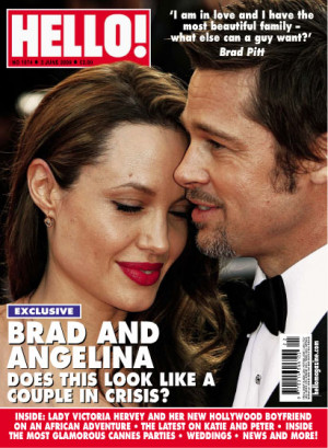 ... Brad Pitt & Angelina Jolie – they’re fine & people make up stories