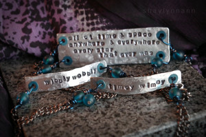 ... metal stamping kit to create jewelry with awesome quotes and sayings i