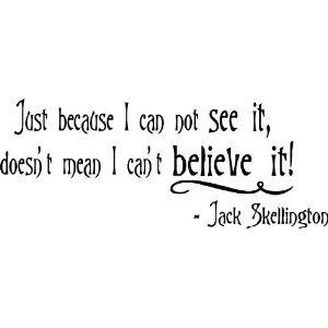 Jack Skellington quote