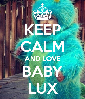 Keep Calm And Love Baby Lux Carry Image Generator