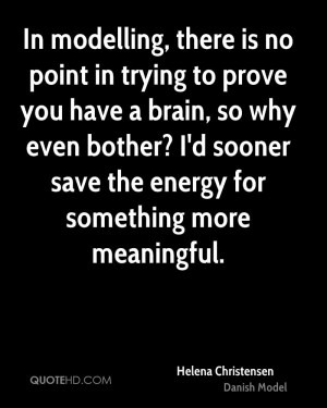 ... why even bother? I'd sooner save the energy for something more