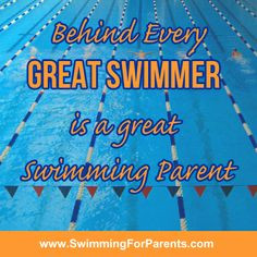 tribute to all the great swimming parents out there!