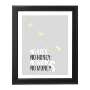 No Bees No Honey No Work No Money