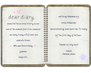 Dear Diary Quotes Dear diary