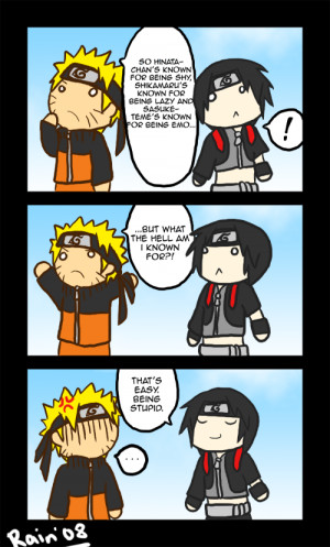 It's Naruto, Dattebayo! What am I known for?!