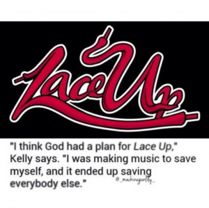 think god has a plan for Lace Up