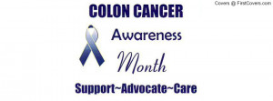 Colon Cancer March Profile Facebook Covers