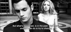 quote Black and White tumblr text sad quotes Typography Gossip Girl ...