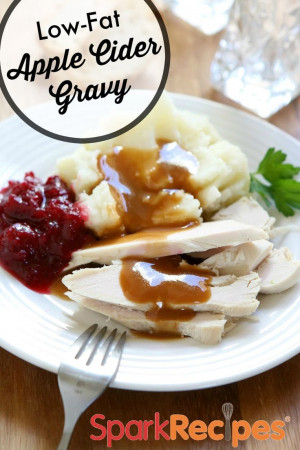 ... it! | via @SparkPeople #gravy #turkey #Thanksgiving #recipe #holidays