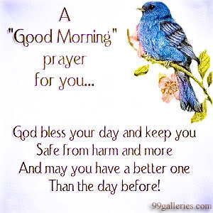 Good morning prayer Image