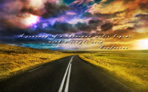 ... Clouds Nature Dawn Quotes Journey Roads Skyscapes Confucius Quot