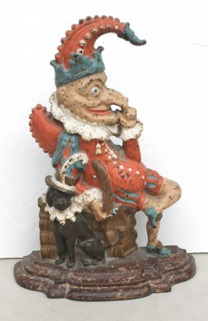 Antique Cast Iron Door Stops