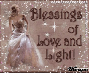 blessings of love and light