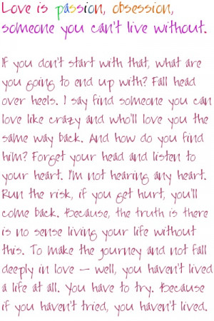 Meet Joe Black - My ALL TIME favorite quote right here!