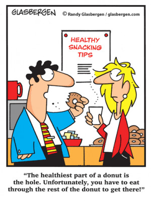 Eating Healthy Funny Cartoons