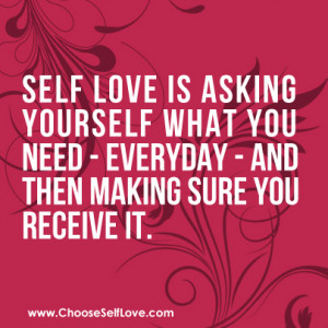 Bottom line? be yourself, love yourself, accept yourself, respect ...