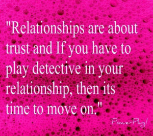 ... Only desperate people play detective. #trust #relationships #dignity