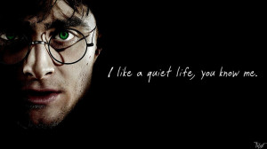 Harry Potter Wallpaper : Harry Quote! v4 by TheLadyAvatar