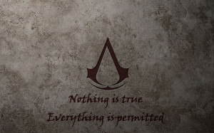 assassins creed quotes logos 1440x900 wallpaper Knowledge Quotes HD