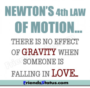 Newton’s law and love
