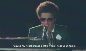 bruno mars when i was your man