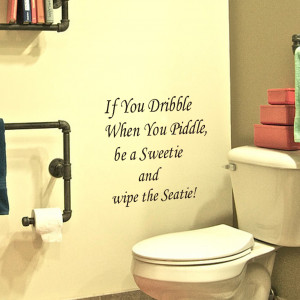 Sea-Quote-If-You-Dribble-Removable-PVC-Family-House-Toilet-Seat-Wall ...