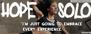 Hope Solo Soccer Quotes Hope Solo Quote Cover