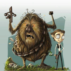 Tim Burton, Star Wars mash-up