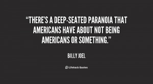 Quotes About Being Paranoid