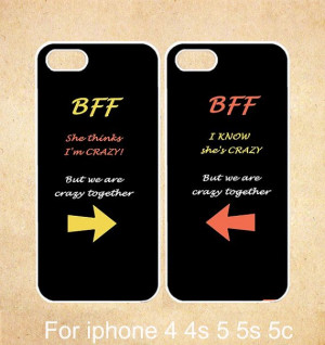 ... Quote She's Crazy Arrow Best Friends,Phone Case on Etsy, $17.30 CAD