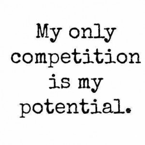 My only competition#