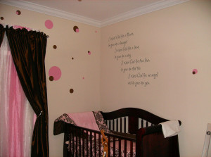 Got my wall quote put up tonight...