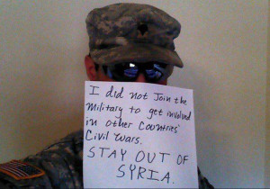 US military sick and tired of war, have no faith in government