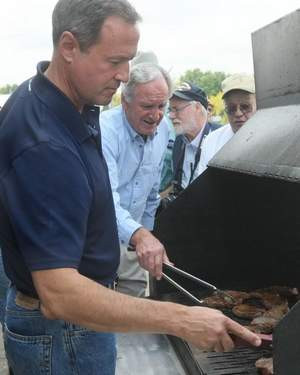 Obama win key to continued progress Maryland governor says at steak