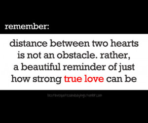 ... Beautiful Reminder of Just How Strong True Love Can Be ~ Love Quote